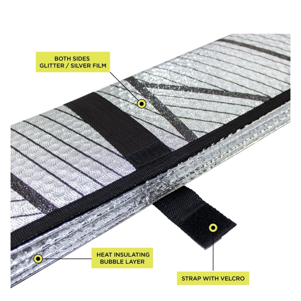 Auto Drive Accordion Sun Shade - Picture 10 of 16